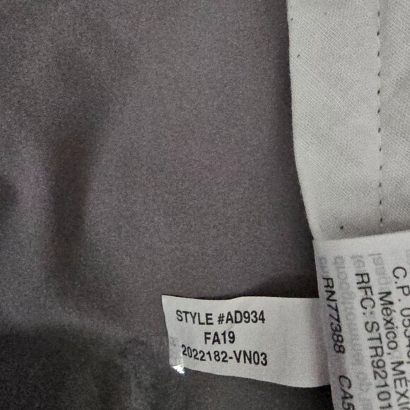 J. Crew Thomson FLEX Light Gray Tapered Fit Straight Chino Pants Size W34 L34 - Picture 12 of 16